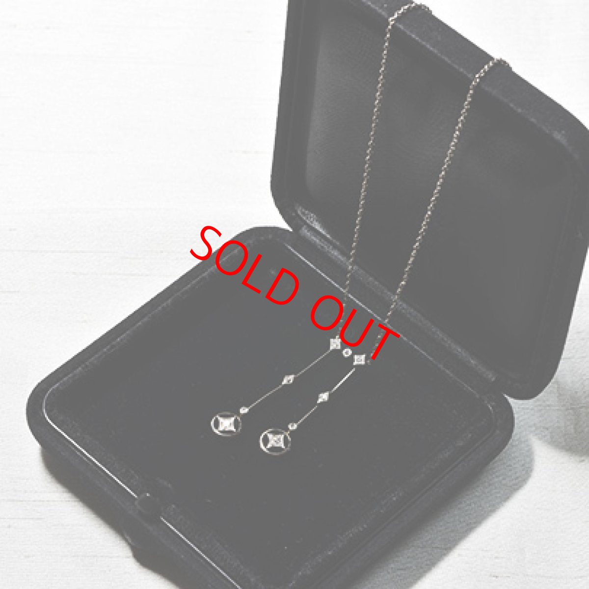 画像9: Sold ゴールド・（pt.）・ダイヤモンド・ネグリジェネックレス (9)