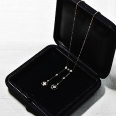 画像9: Sold ゴールド・（pt.）・ダイヤモンド・ネグリジェネックレス (9)