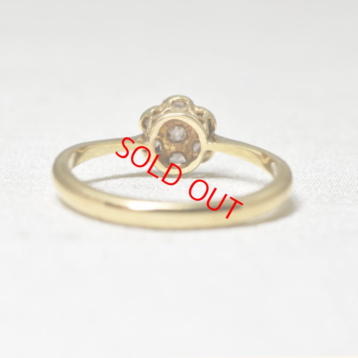 画像4: Sold 18ct,pt,ダイヤモンドリング (4)