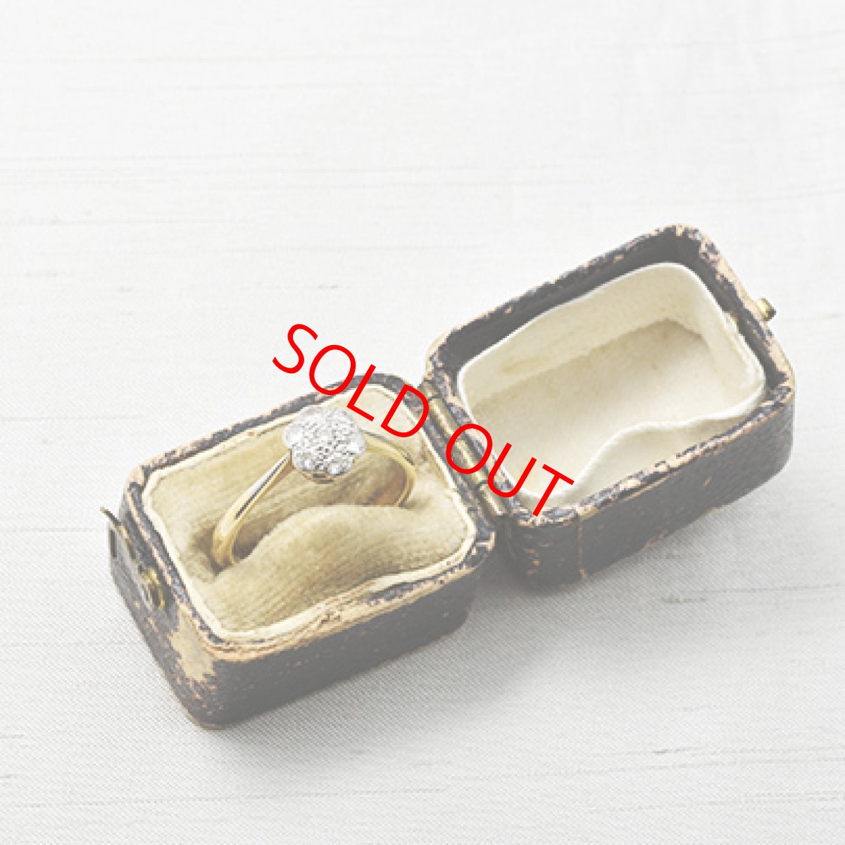 画像9: Sold 18ct,pt,ダイヤモンドリング (9)