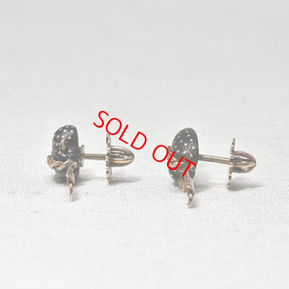 画像3: 9ct,ピケイヤリング Sold (3)