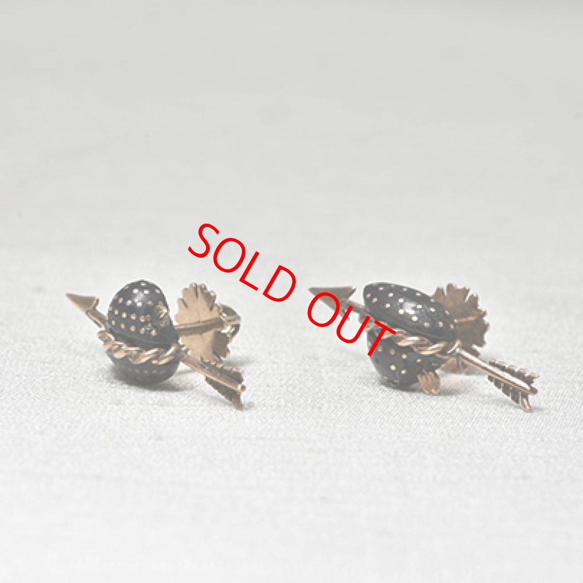 画像2: 9ct,ピケイヤリング Sold (2)