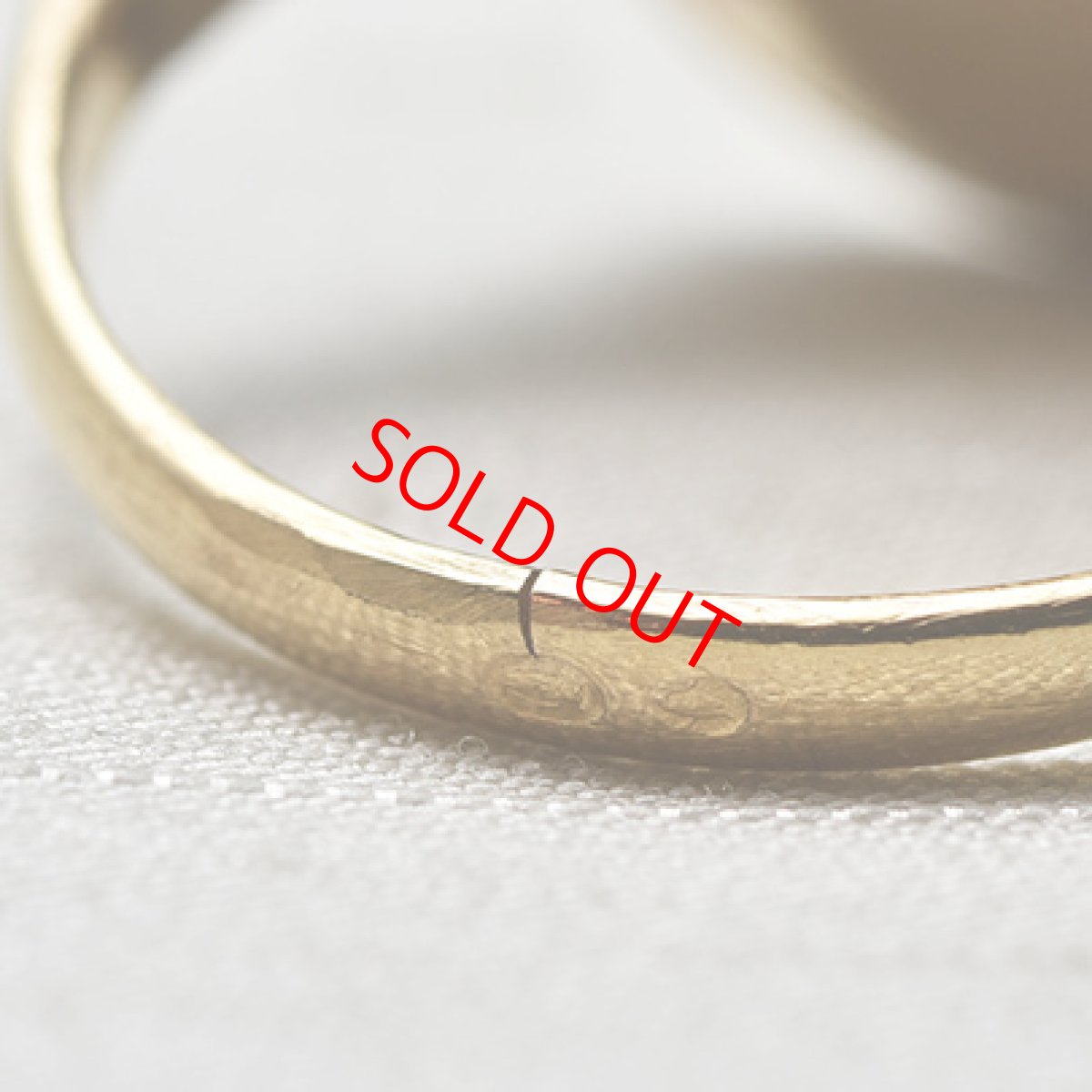 画像7: Sold 18ct,シルバー・エナメルリング (7)