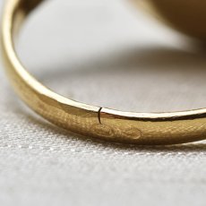 画像7: Sold 18ct,シルバー・エナメルリング (7)