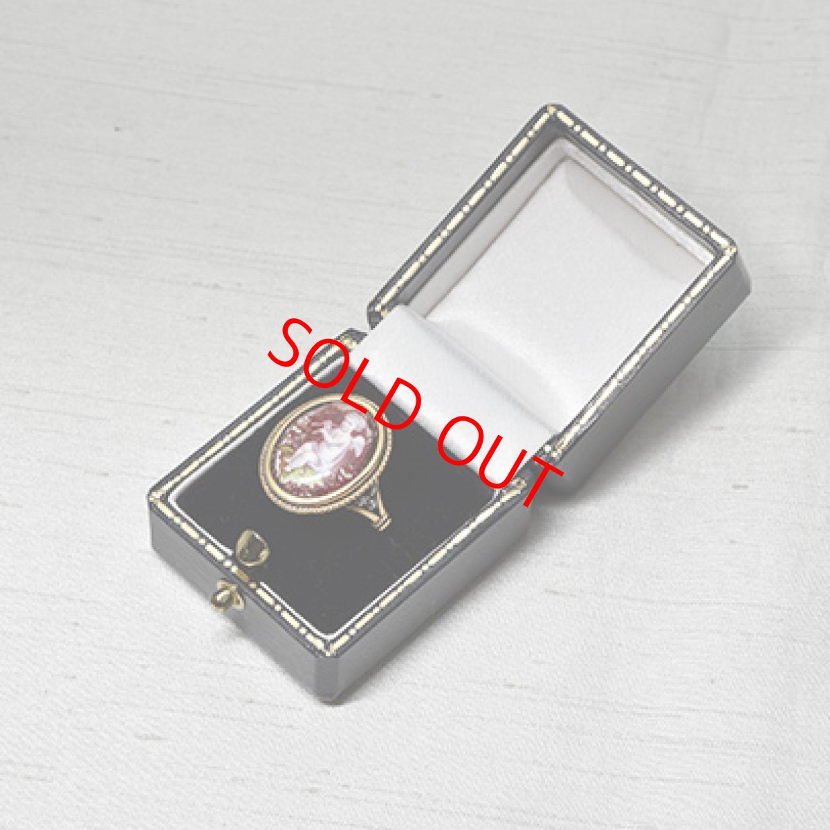 画像9: Sold 18ct,シルバー・エナメルリング (9)