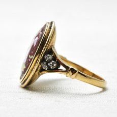 画像3: Sold 18ct,シルバー・エナメルリング (3)