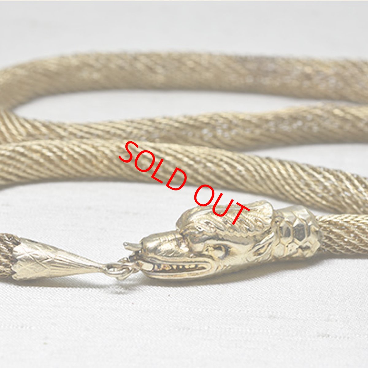 画像2: Sold シルバーギルド ネックレス (2)