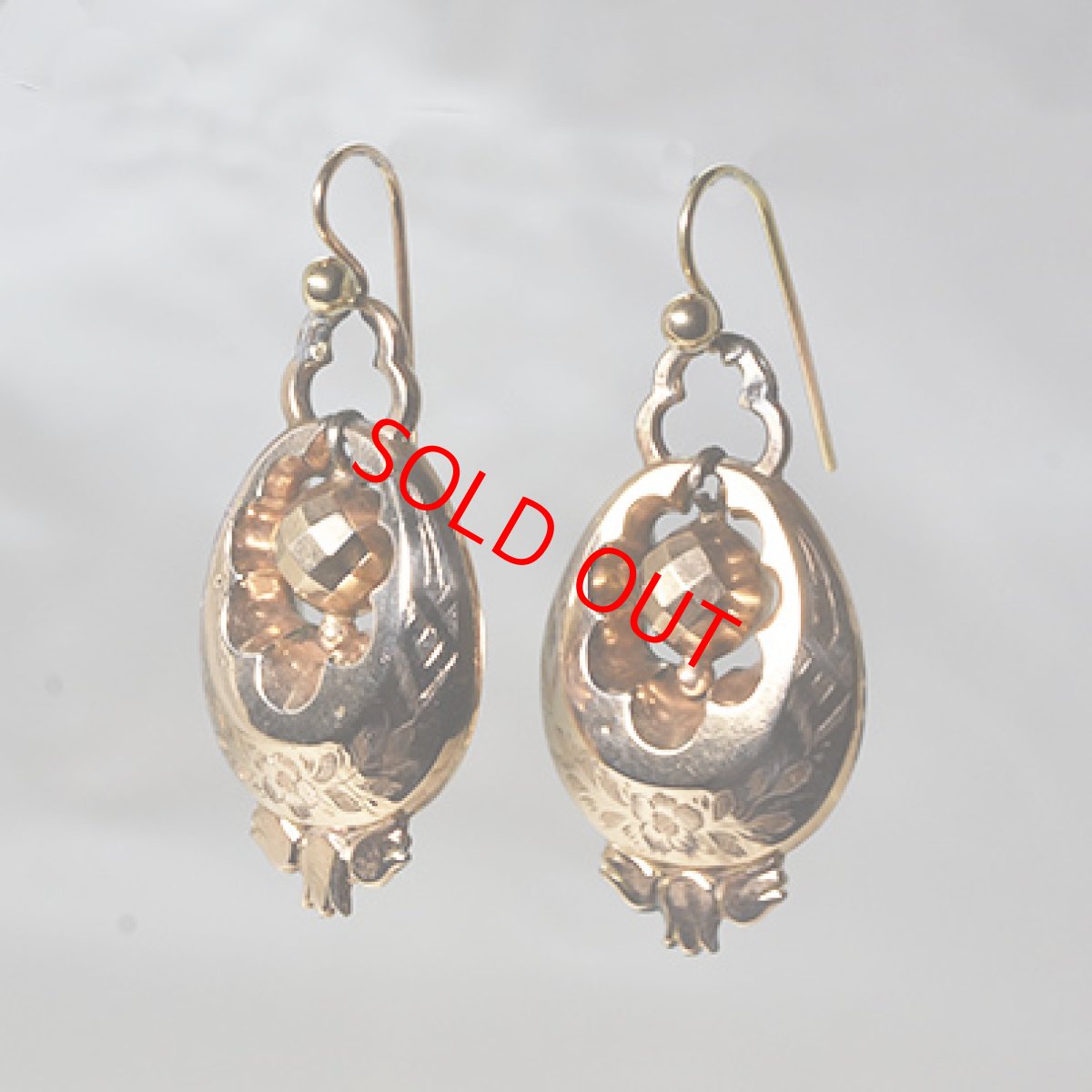 画像2: Sold 9ct,イヤリング (2)