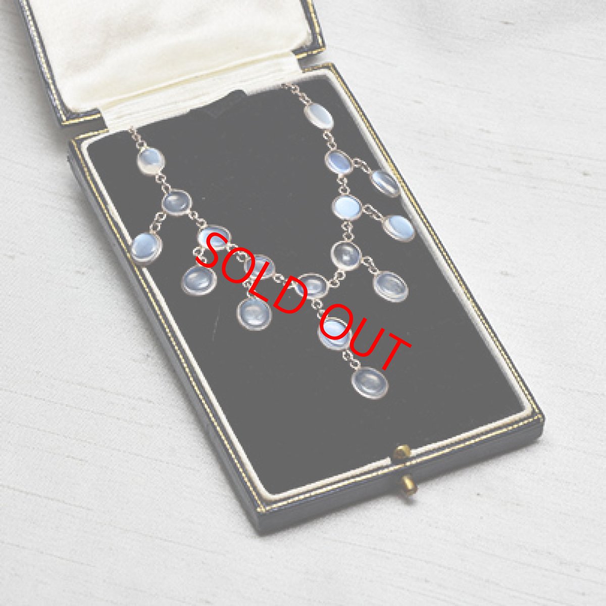 画像4: sold Sv. ムーンストーンネックレス  (4)