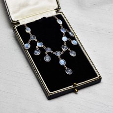 画像4: sold Sv. ムーンストーンネックレス  (4)