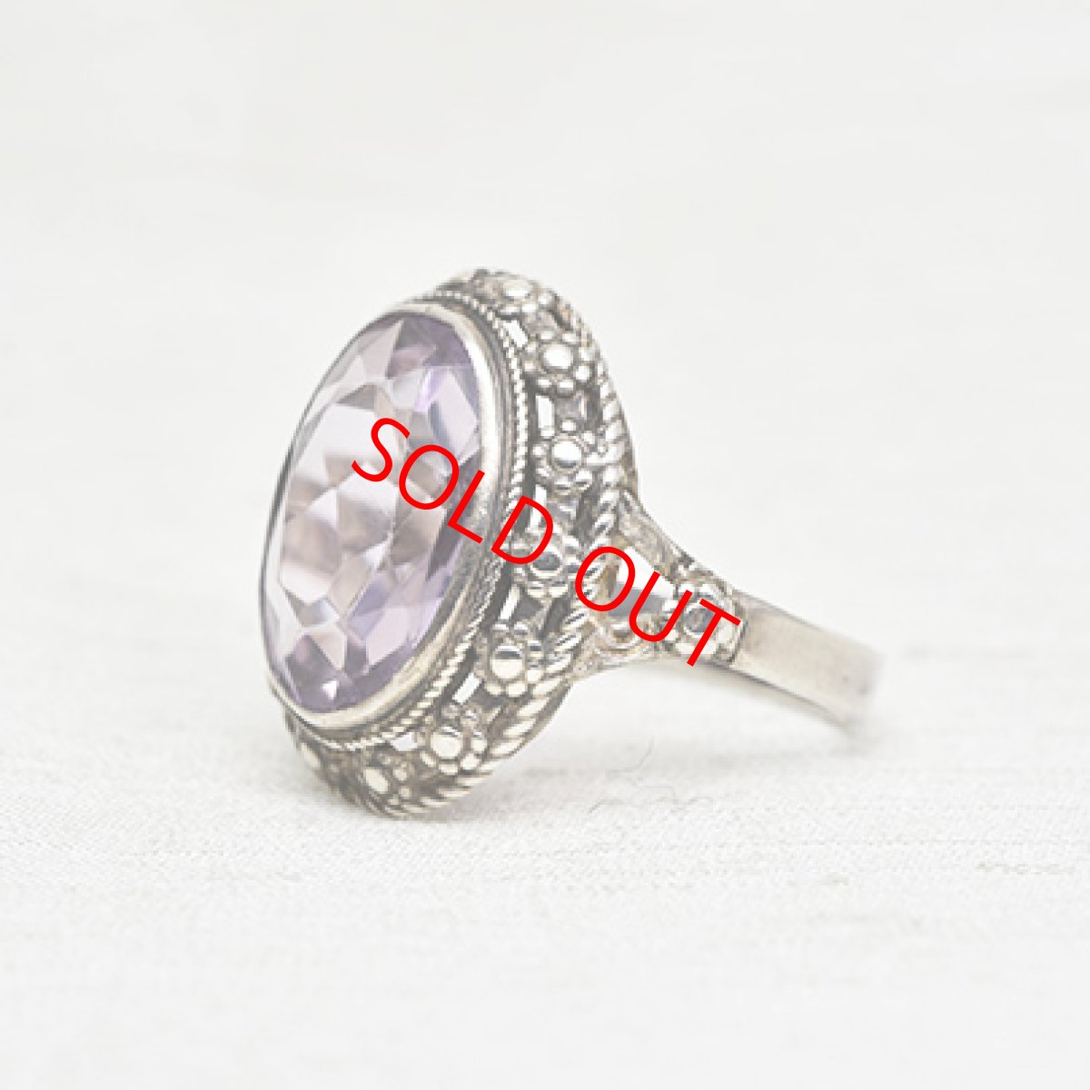 画像2: Sold Sv. アメシストリング (2)