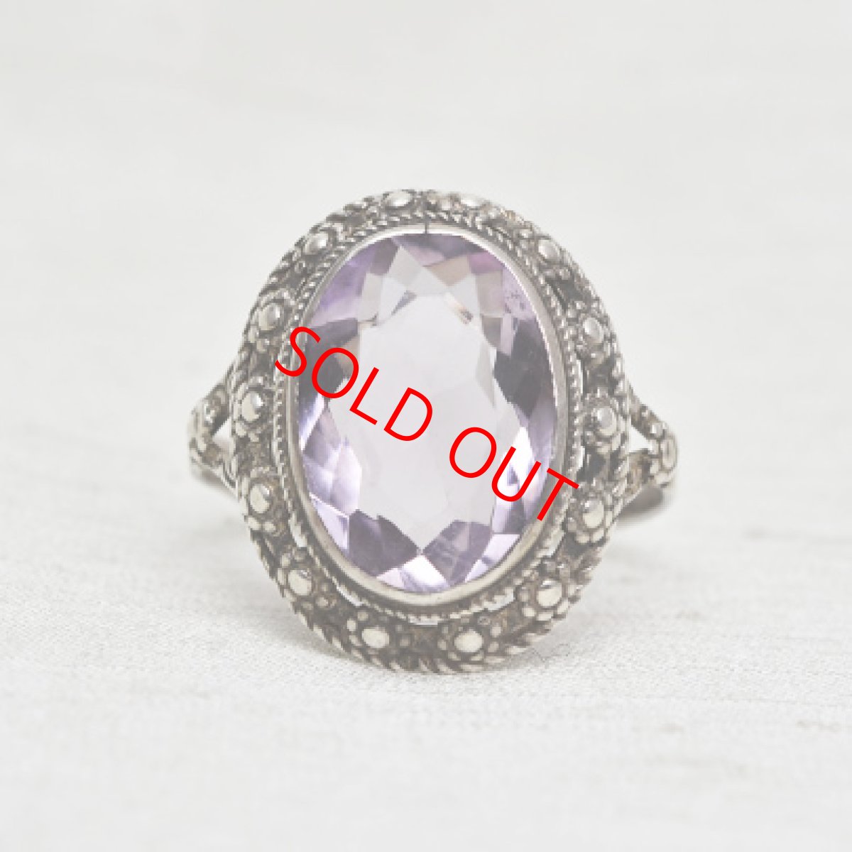 画像1: Sold Sv. アメシストリング (1)