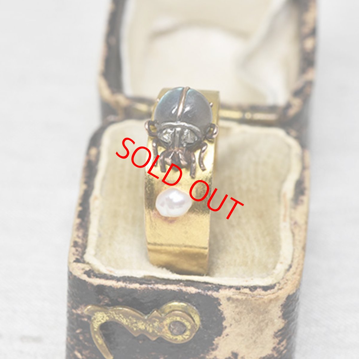 画像7: Sold 18ct,ラブラドライト・ダイヤモンドリング (7)