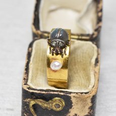 画像7: Sold 18ct,ラブラドライト・ダイヤモンドリング (7)