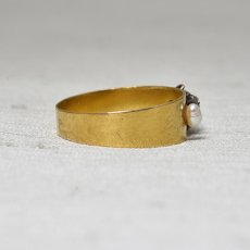 画像4: Sold 18ct,ラブラドライト・ダイヤモンドリング (4)