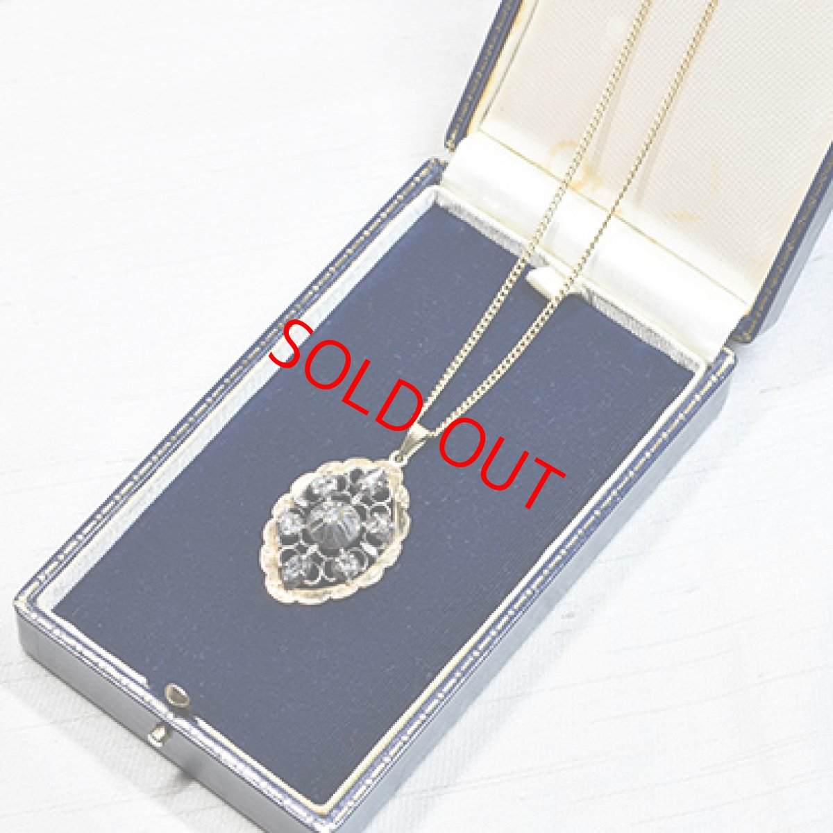 画像7: Sold ゴールド・シルバー・ダイヤモンドペンダント (7)