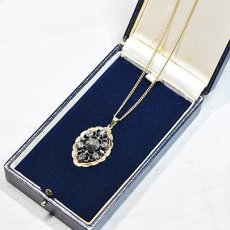 画像7: Sold ゴールド・シルバー・ダイヤモンドペンダント (7)