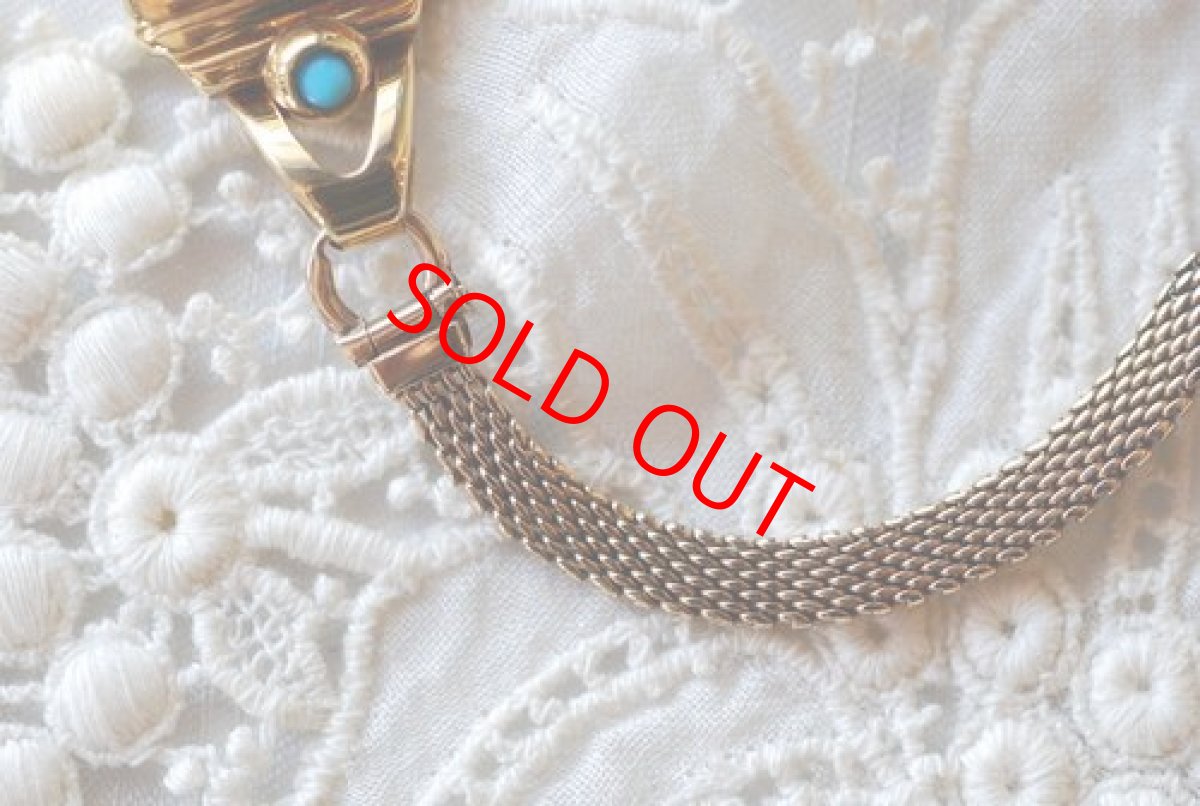 画像9:  Sold 18ct・ターコイズ・MOVADOリストウォッチ (9)