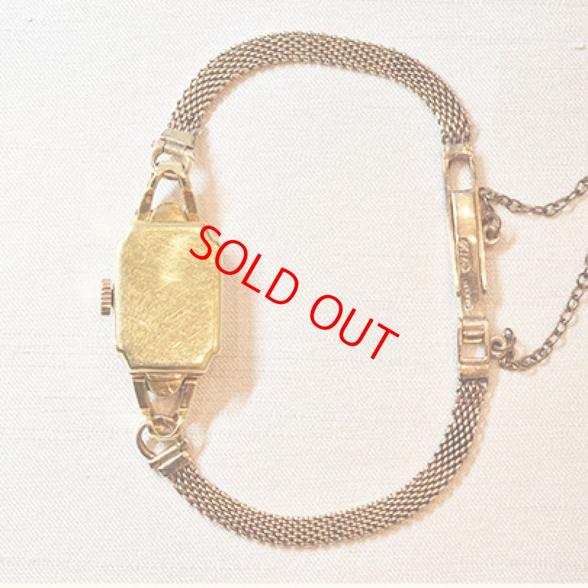 画像3:  Sold 18ct・ターコイズ・MOVADOリストウォッチ (3)