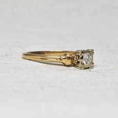 画像5: 14ct・ダイヤモンドリング (5)