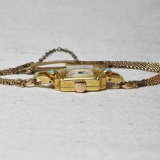 画像4:  Sold 18ct・ターコイズ・MOVADOリストウォッチ (4)