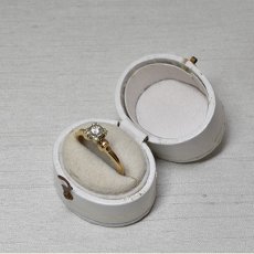 画像9: 14ct・ダイヤモンドリング (9)
