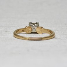 画像4: 14ct・ダイヤモンドリング (4)