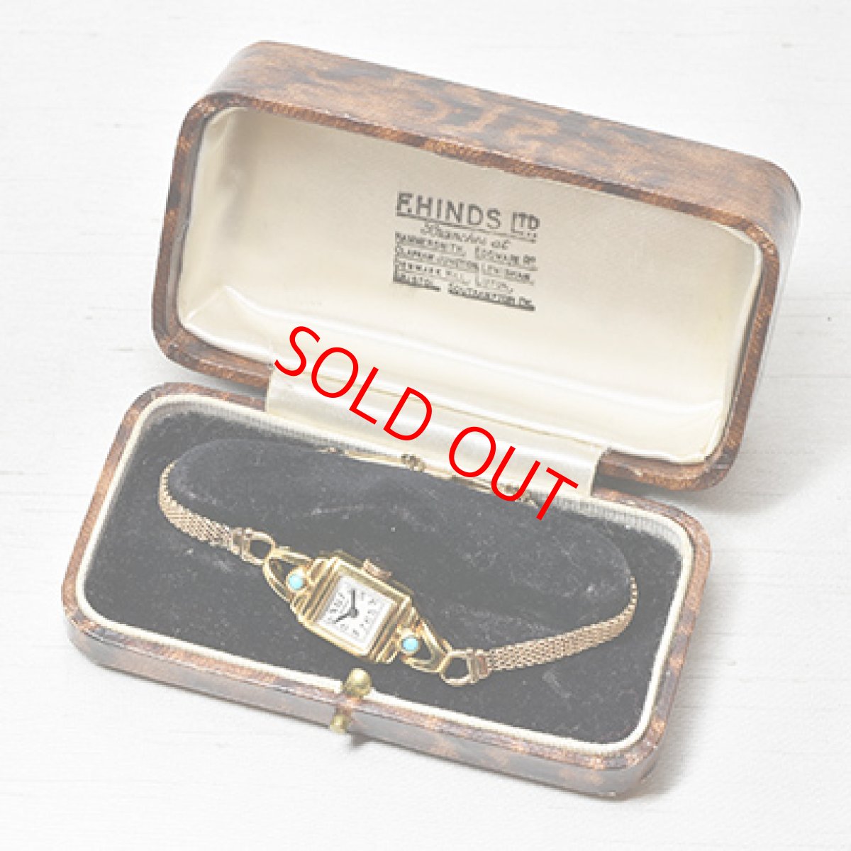 画像8:  Sold 18ct・ターコイズ・MOVADOリストウォッチ (8)