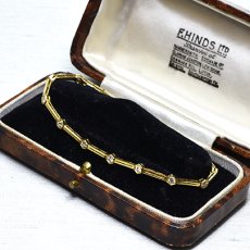 画像7: Sold 18ct.ダイヤモンドブレスレット (7)