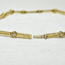 画像3: Sold 18ct.ダイヤモンドブレスレット (3)