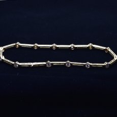 画像6: Sold 18ct.ダイヤモンドブレスレット (6)