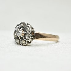 画像2: 18ct.ダイヤモンドリング (2)