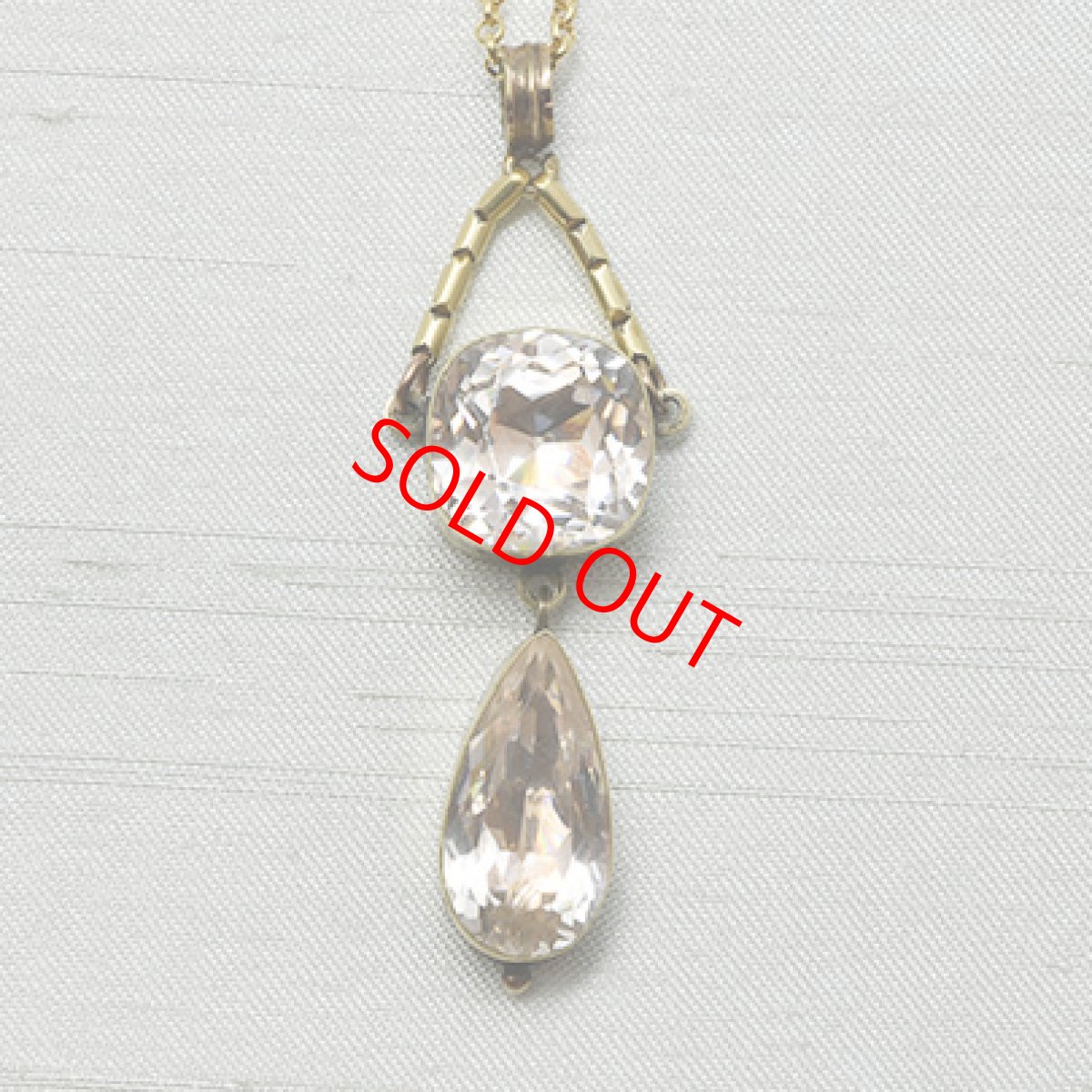 画像1: sold 12ct,ペーストペンダント (1)