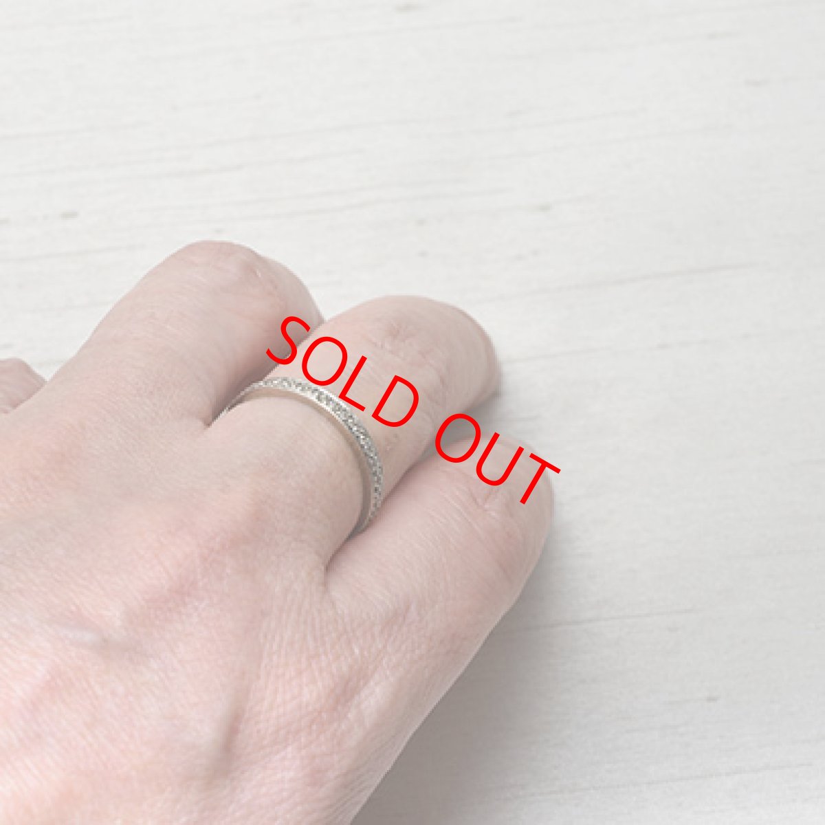 画像7: Sold　(wg)ダイヤモンドエタニティリング　 (7)