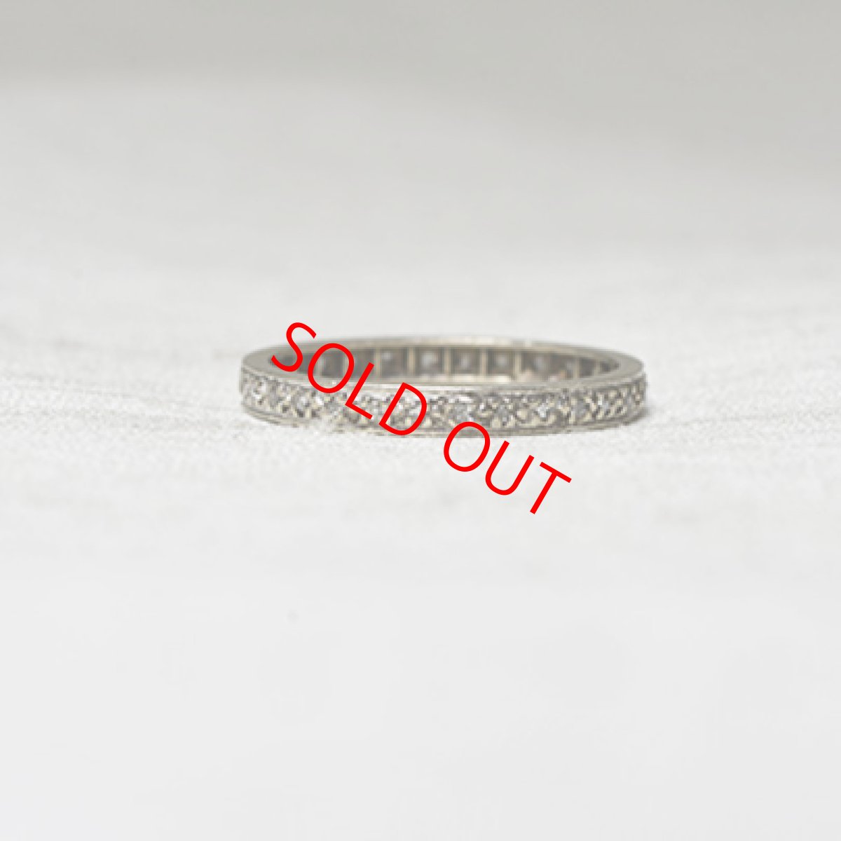 画像3: Sold　(wg)ダイヤモンドエタニティリング　 (3)