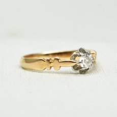 画像4: Sold 18ct,ダイヤモンドリング (4)
