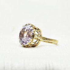 画像2: Sold 9ct,アメシストリング (2)