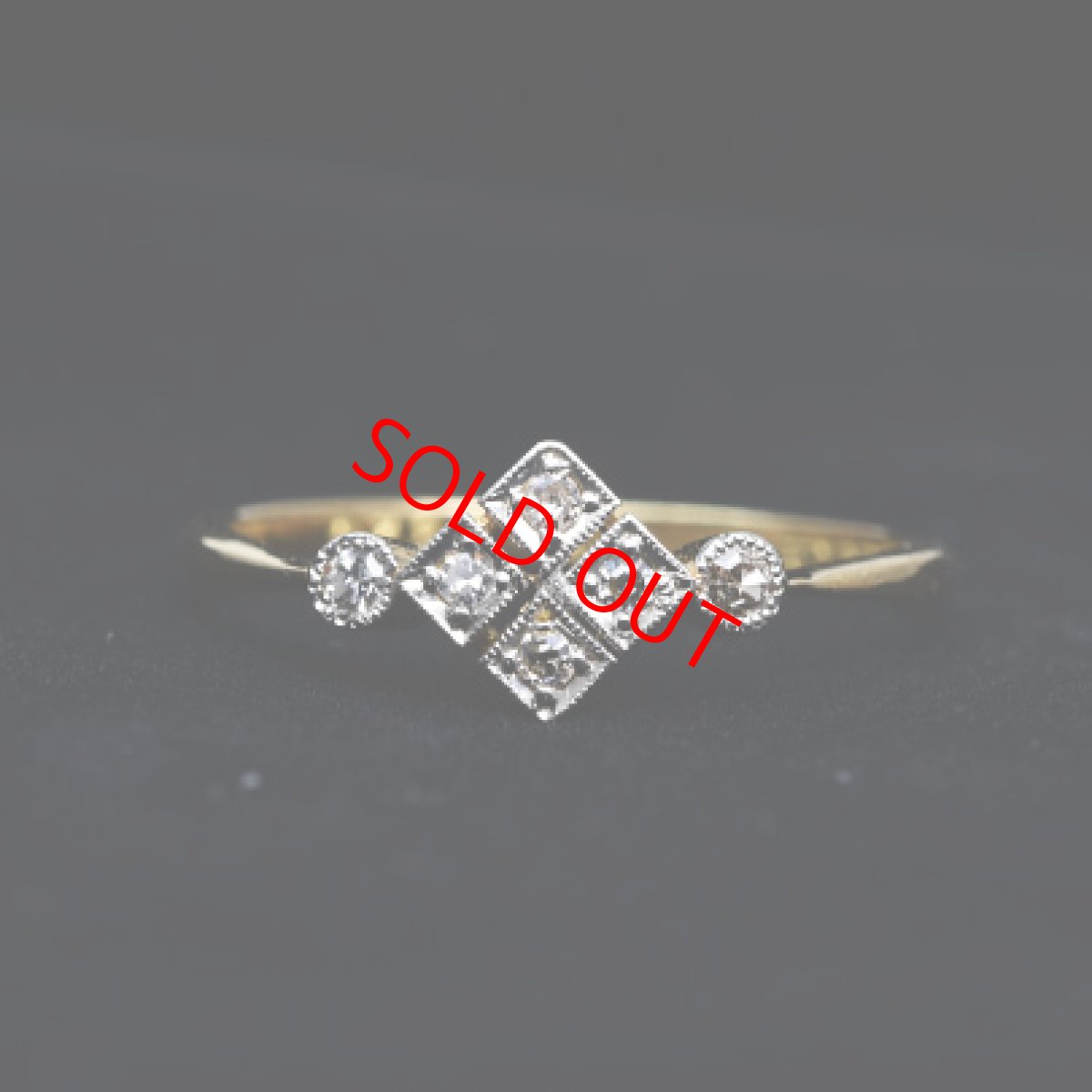 画像5: Sold G,Pt, ダイヤモンドリング (5)