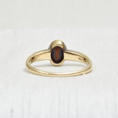 画像3: Sold 14ct.ガーネットダイヤモンドリング (3)