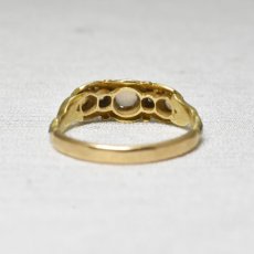 画像4: Sold ゴールド・オパール・ダイヤモンドリング (4)
