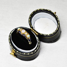 画像7: Sold ゴールド・オパール・ダイヤモンドリング (7)