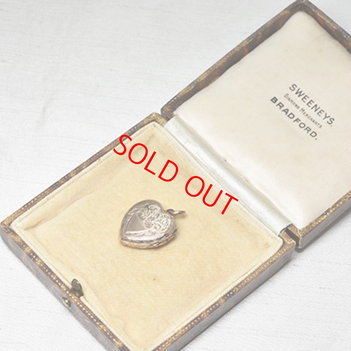 画像7: Sold ゴールド・メタル・ロケットペンダント (7)