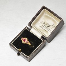 画像8: 18ct,ルビー・ダイヤモンドリング (8)