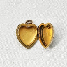 画像3: Sold ゴールド・メタル・ロケットペンダント (3)