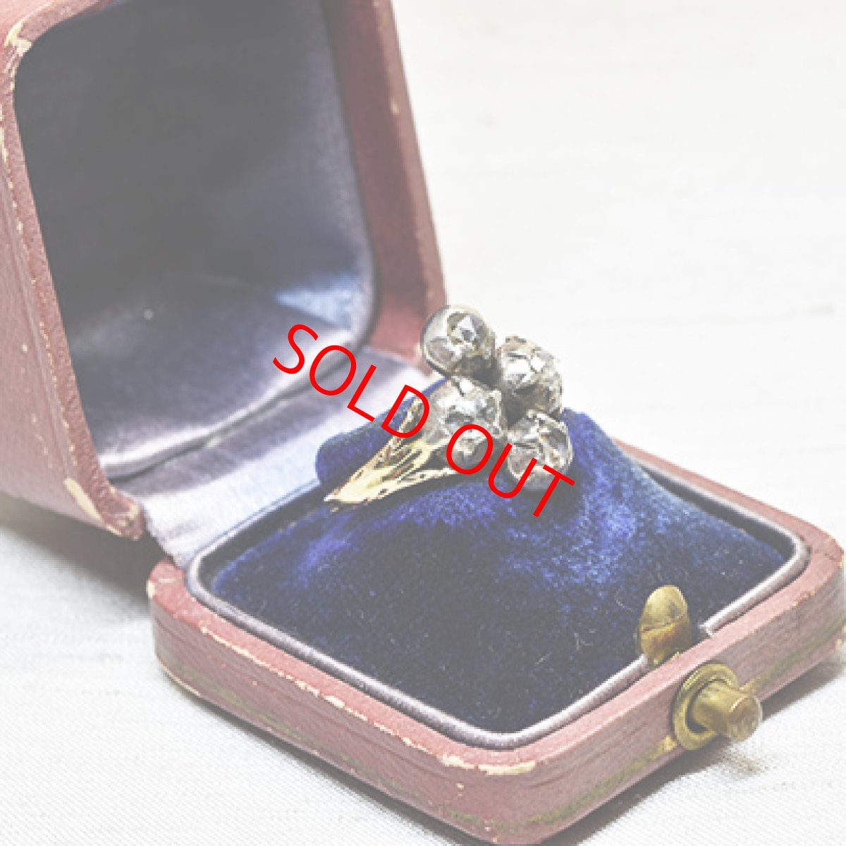 画像6: 18ct. sv.ダイヤモンドリング (6)