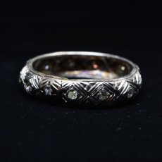 画像3: Pt.ダイヤモンドエタニティリング (3)