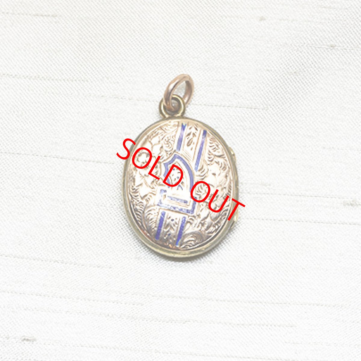 画像2: Sold G.エナメルペンダント (2)