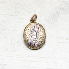 画像2: Sold G.エナメルペンダント (2)