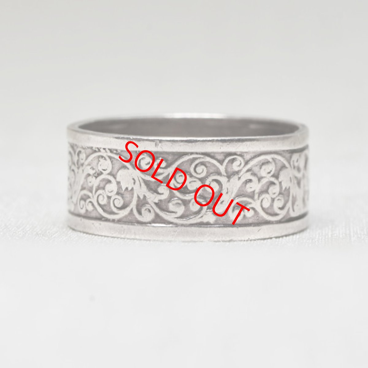 画像1: Sold シルバー・エタニティリング (1)