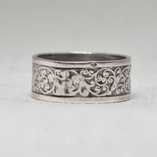 画像2: Sold シルバー・エタニティリング (2)